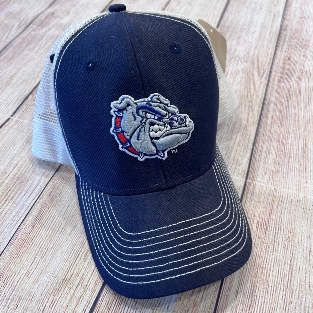 Ouray Sportswear Gonzaga Bulldog Mascot Trucker‎ Hat Snapback Cap NEW